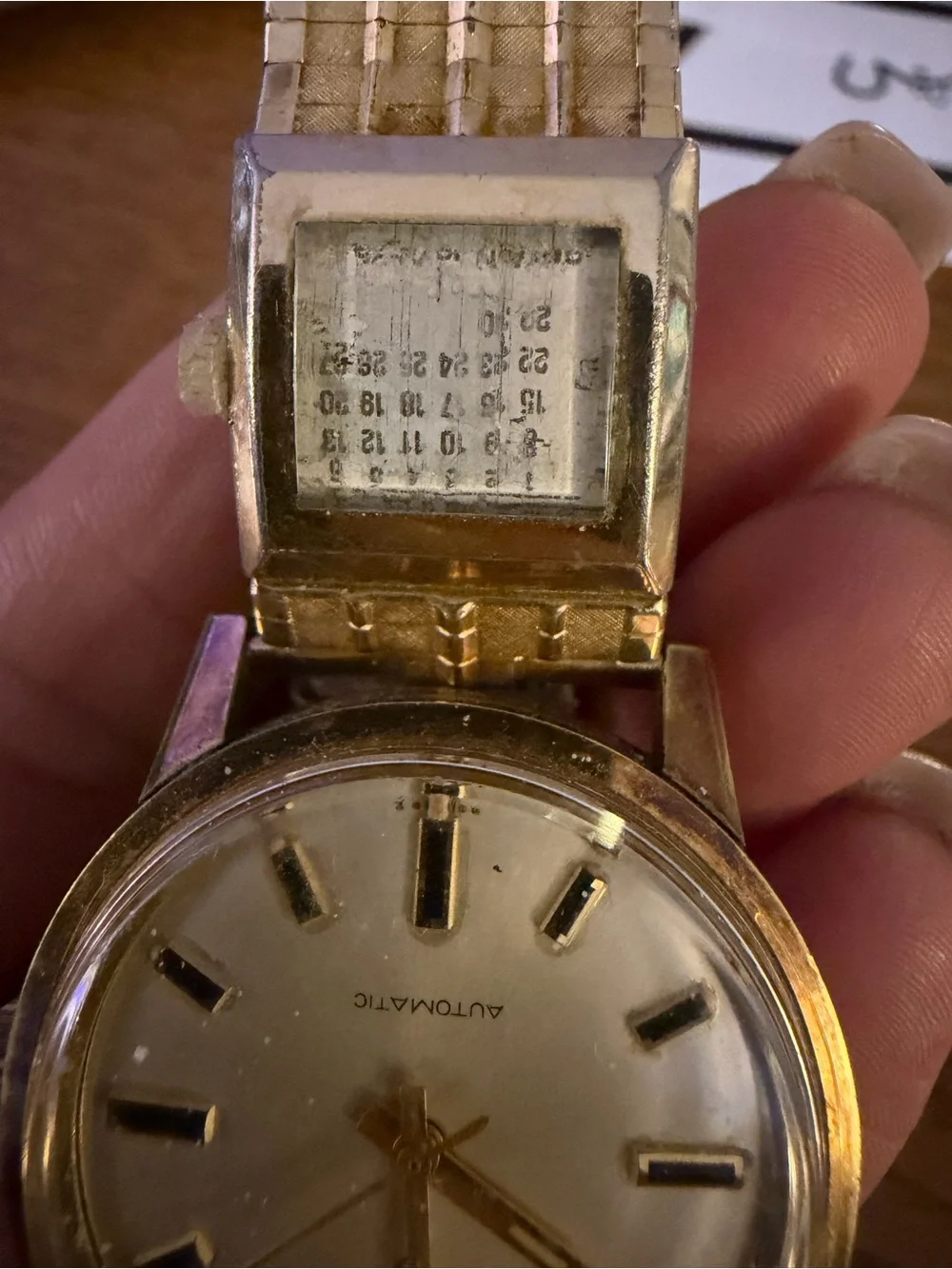 Elgin hands manual face